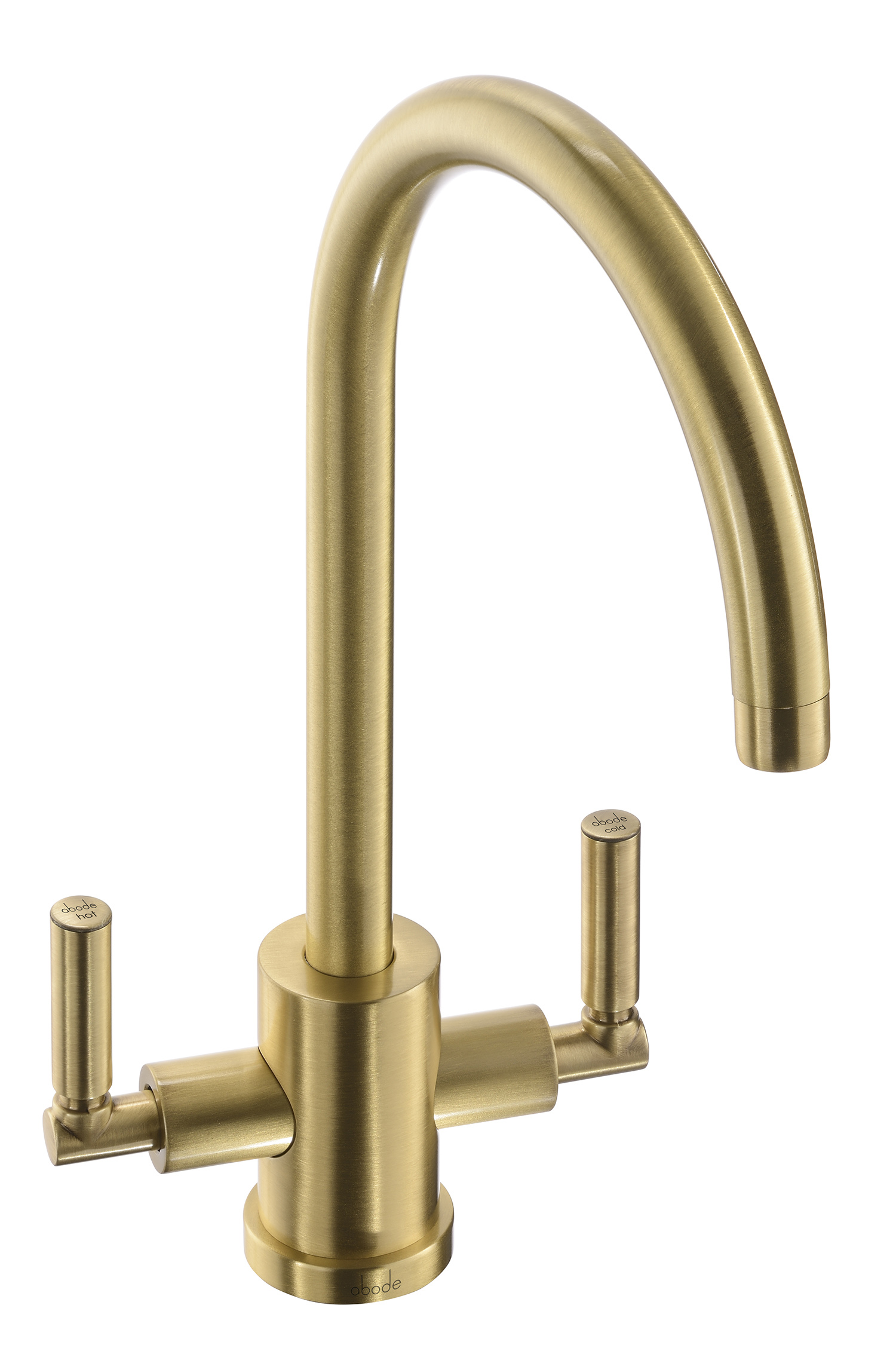 Abode Atlas Monobloc Mixer Tap Brushed Brass Kensi Hope Interiors Ltd 9104