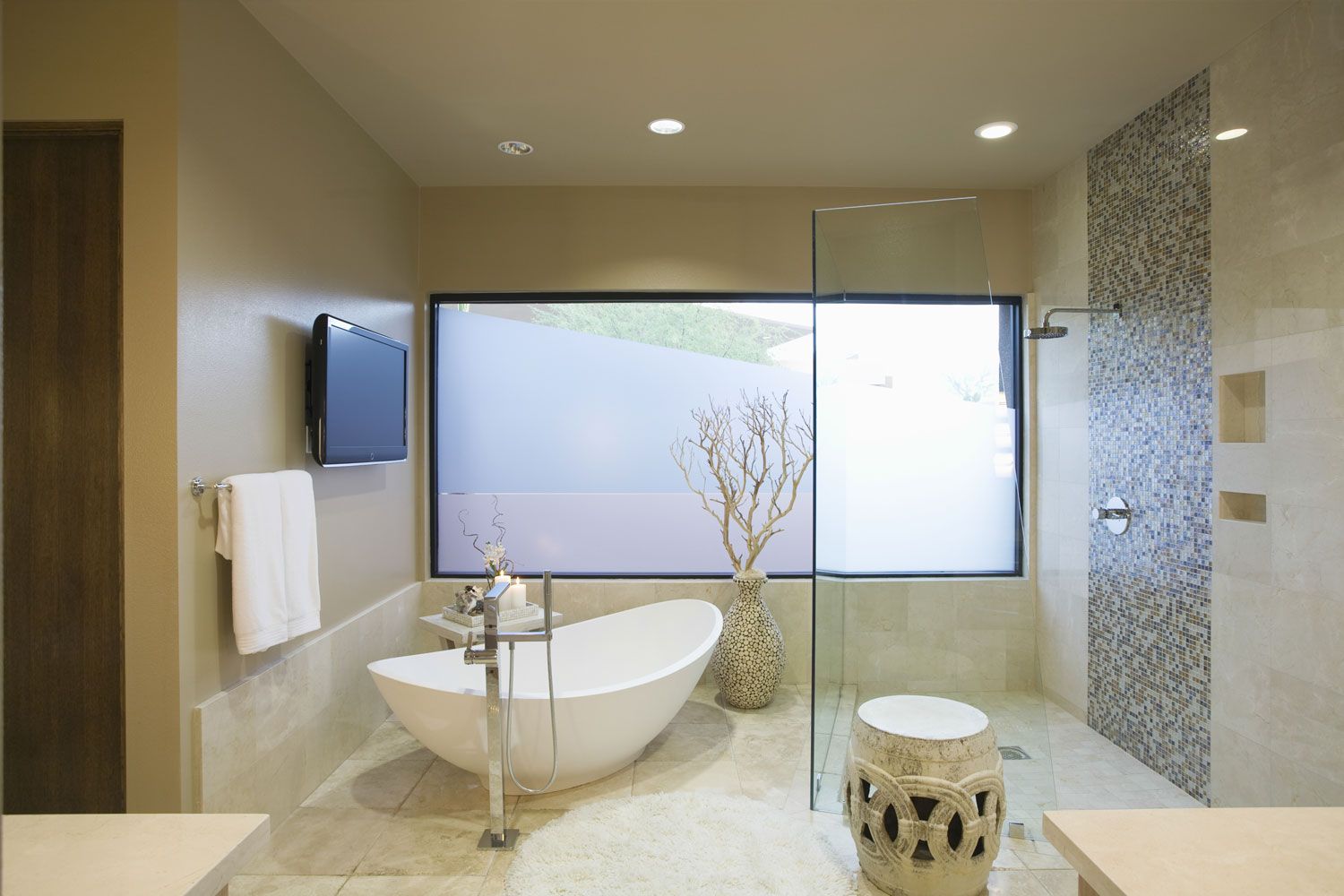 bathroom fitting Bromsgrove - amazing bathroom installation with Televisionn