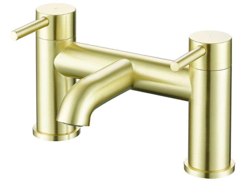 Pesca Bath Filler - Brushed Brass - Kensi Hope Interiors Ltd