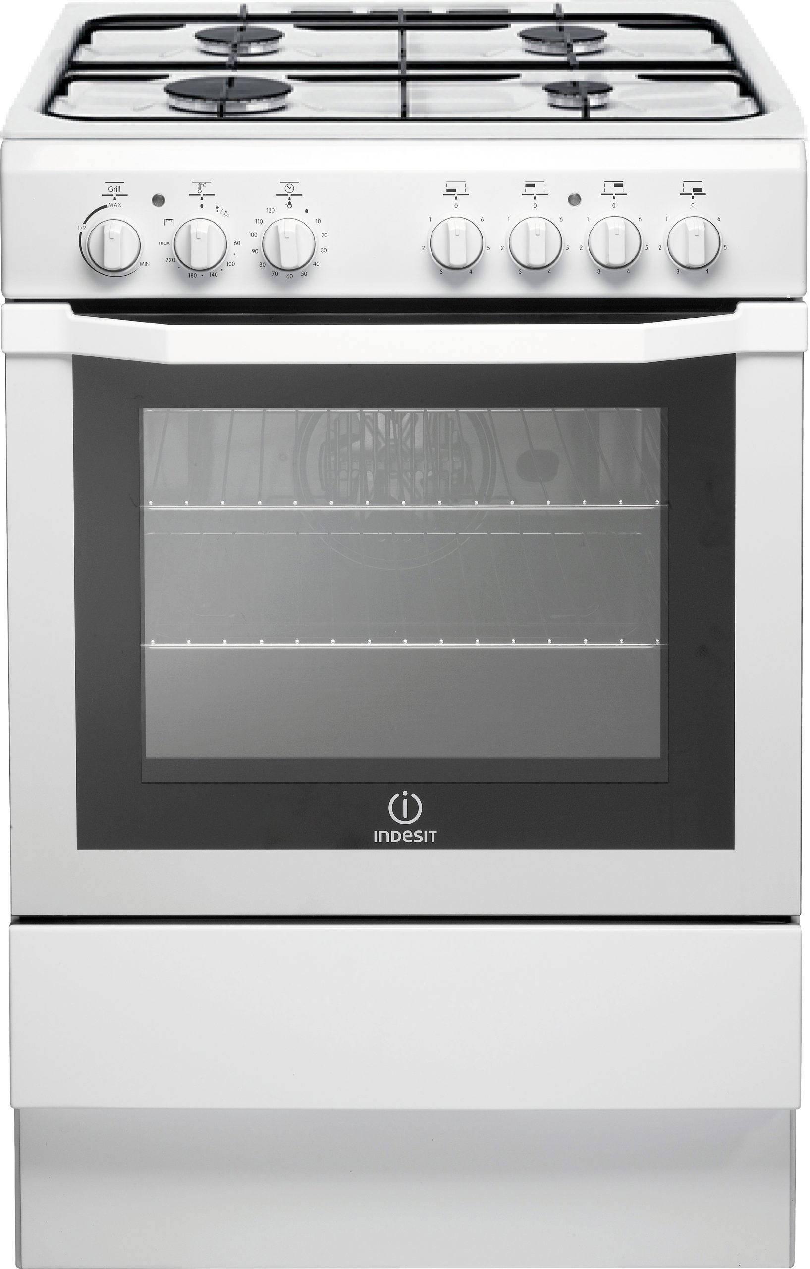Indesit I6GG1W/UK Gas Cooker White Kensi Hope Interiors Ltd