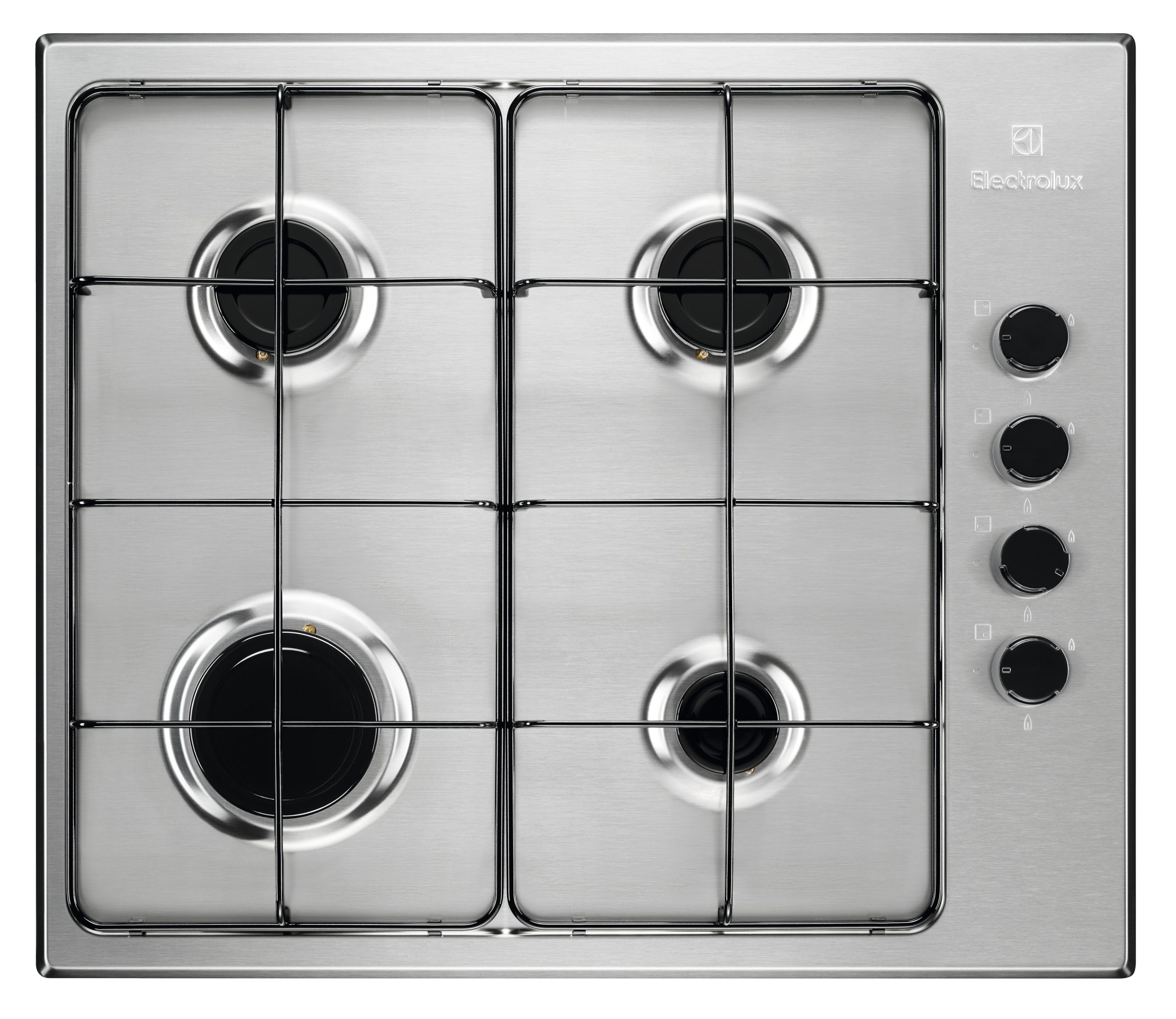 Electrolux KGS6404X 60cm Gas Hob St/Steel Kensi Hope Interiors Ltd