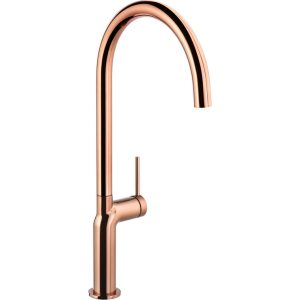 Abode Tubist Single Lever Mixer Tap – Polished Copper