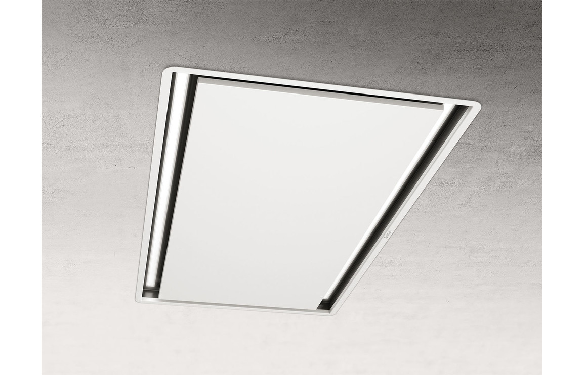 Elica Illusion 100cm Ceiling Hood (30cm High) White Kensi Hope
