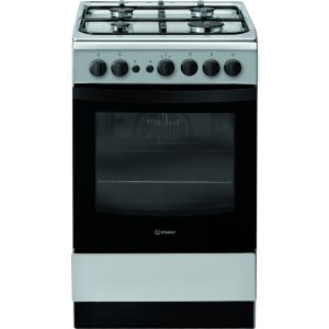 Indesit IS5G1PMSS/UK Slim Gas Cooker – Silver