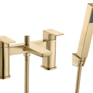 Finley Bath/Shower Mixer – Brushed Brass