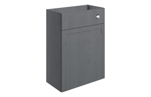 Benita 600mm WC Unit - Grey Ash